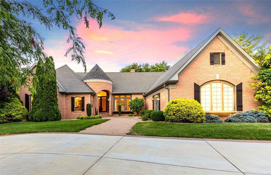 Welcome to this stunning Tuscan manse where timeless elegance meets modern luxury! Situated in an exclusive gated community and offering nearly 8000 sq ft of living space, this exceptional property showcases exquisite craftsmanship and meticulous attention to detail. 17' cathedral ceilings create a sense of spaciousness and grandeur. The magnificent kitchen is a chef's delight featuring custom Amish cabinetry, AGA European range w/ 4 ovens and gas cooktop, 2 add'l ovens, 48" Sub Zero fridge & refrigerator drawers, 11'x5' center island & walk-in pantry. 5 bedroom suites each w/ their own full bath & custom closet, the primary boasts a coffee bar, fridge & d/w drawer. The fabulous LL extends the living space w/ state-of-the-art theatre room, family room, bar w/ full service kitchen, exercise room, private guest suite & more! The backyard is a private oasis with large patio, in-ground pool & spa, separate patio with built-in firepit and lovely green space. Truly an entertainer's paradise!