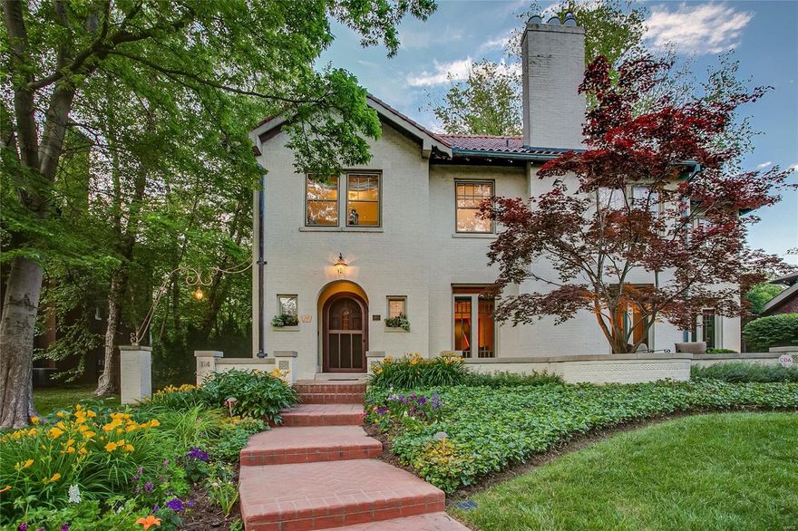 One of the prettiest homes in Claverach Park, this stunning and gracious 2 1/2 story beckons. Brick-patterned pathway leads to lovely entry terrace, the perfect place to unwind and take in neighborhood activities. Elegant formal living room, spacious formal dining room, charming sunroom, and large family room addition with walls of windows and spiral staircase. Newer white and Carrera marble eat-in kitchen. On the second floor, the master suite offers a private, remodeled bath and access to the home office. Two more spacious bedrooms, a newer full bath off the hall, and a wonderful 2nd floor laundry/craft room complete the second floor. On the third floor, you will find two more bedrooms and another full bath. The lower level is large and dry and awaits your finishes. 2-car attached garage, mudroom, large custom patio, and plentiful green space out back. All in a coveted location within Claverach Park facing Hillvale island, site of neighborhood parties throughout the year. Additional Rooms: Sun Room