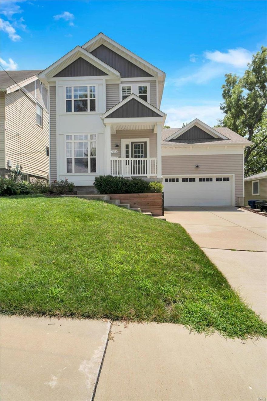 Just Listed! Discover modern elegance in the heart of Franz Park with 7012 Mitchell Ave., a stunning craftsman home built in 2020. This like-new residence features a thoughtful design with 3 bedrooms, 2.5 bathrooms, & an open floorplan perfect for contemporary living. Cozy up by the gas fireplace on chilly evenings, or entertain effortlessly in the spacious living areas.

Convenience meets sustainability with an attached 2-car garage equipped with a Tesla charger. Below, a full, unfinished basement awaits your personal touch, complete with roughed-in plumbing for a future bathroom.

Located moments from I-64 and I-44, commuting is seamless from this central location. Enjoy the luxury of walking to Forrest Park, Richmond Heights, and a variety of dining options. Maplewood, Central West End, and Clayton are also just a short drive away, offering even more shopping, dining, & entertainment choices.

Open house Sunday, 7/21/2024 from 2-4