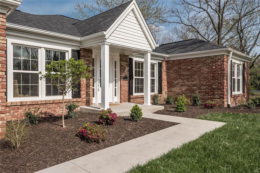 NO SHOW UNTIL OPEN HOUSE ON SUNDAY 04/29/18 FROM 1 - 4!   A spectacular renovation awaits you inside and out! New siding, windows, roof,  walkway, porch and patio. The entry welcomes you to the bright and spacious dining room and office/den, hardwood floors throughout the entire home, the kitchen is a chef's delight with gorgeous quartz counters, custom cabinets, stainless steel appliances and a farmhouse sink. The family room has a custom, ventless fireplace and opens to the back patio and large backyard perfect for entertaining! The Master Bedroom has a gorgeous en suite with double sinks and a walk in shower, Main floor laundry room has also been added to make this a true main level living home! The lower level has a spacious rec room with an option to add an addtl bedroom and full bath (please inquire with agent). Close to Hwys, shopping and Parkway Schools! Don't miss this one!