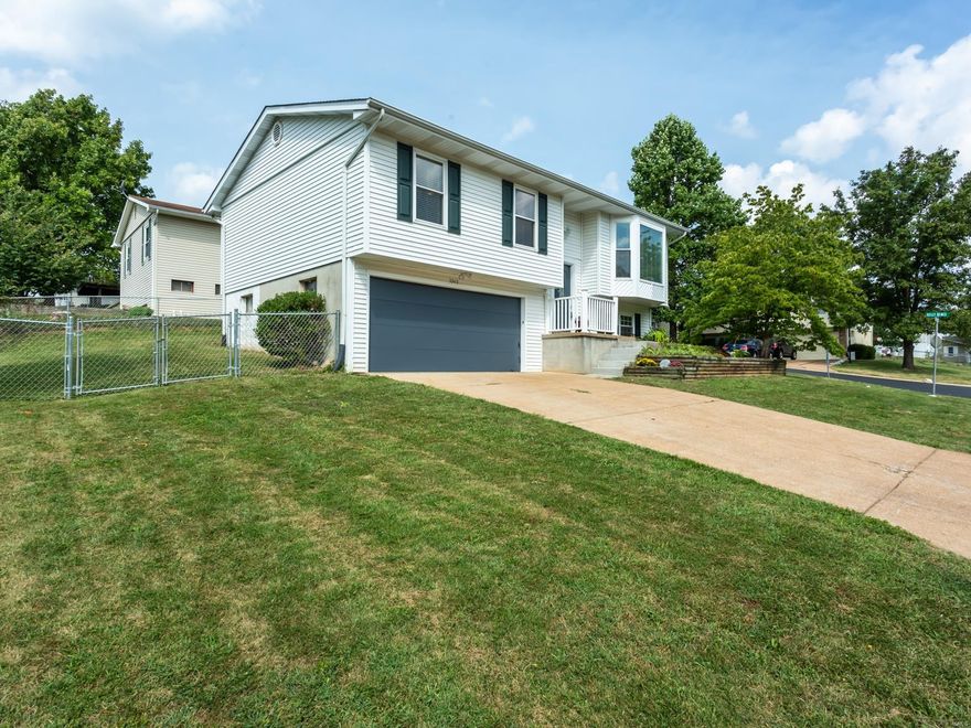 This beautiful Arnold home shows like a display, has been meticulously maintained, & is ready to move right into! Large corner lot, fenced-in backyard, Brand New custom deck, New Windows, New flooring entire main level & neutral paint thru-out, newer roof, both full baths are updated, Finished lower level w/bathroom & separate laundry/utility, Extra storage under stairs leading to LL, Big bedroom closets, White 6 panel doors & trim thru-out, & bay window in living room. Choice Home Protection Policy in place w/listing coverage, extending to the new Owner(s) at closing for 1 year. All Appliances Stay including refrigerator, washer & dryer. This popular Seckman neighborhood is Minutes from Mastodon State Park, Hwy 55, rec center/library, great restaurants, & shopping! Occupancy inspection has been completed & permit is ready to be transferred to new owner(s)! Sewer lateral inspected & certified by Rock Creek PSD on 8/26. Viewings by appointment, Call Today before it's Too Late!