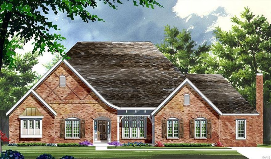 Enclave Bellerive offers exquisite Sophisticated-styled homes with easy living open floor plans in a gracious setting! Each "Signature Collection" home is distinguished by the finest in craftsmanship & meticulous attention to detail and includes energy efficient systems throughout. The "Nantucket" model is available in a variety of elevations & exterior treatments from full brick to brick & stone. This Ranch floorplan features 3292 sq ft of living space enhanced by a designer kitchen, welcoming gathering areas & luxury master bedroom suite plus 2 additional bedrooms with generous room dimensions. Professionally landscaped grounds include an irrigation system & 3-car garage. Situated in a premier gated community with walking trails, ponds, fountain & waterfall.