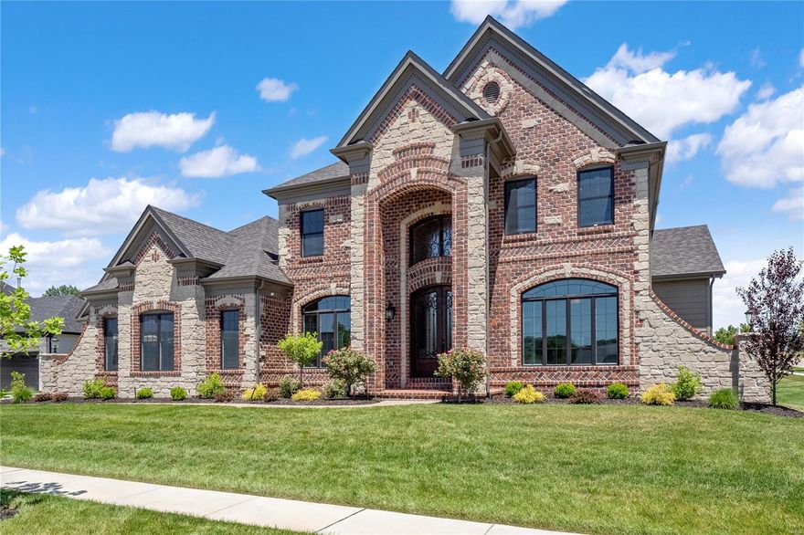 LOADED DISPLAY FOR SALE - 1ST TIME OFFER!! New Construction, Chesterfield, Rockwood Schools! NEW development opportunity in FANTASTIC LOCATION - FIENUP FARMS! Built by one of St. Louis' premier builders, Claymont Development, LLC. The WINGATE III is a spectacular 4br, 3.5ba 1.5 story w/appx 3600 sq ft of finished living space WITH ADDITIONAL 1800 SQ FT BELOW GRADE. This elevation features a warm blend of brick and stone. Entry foyer makes a striking first impression & leads to an inviting 2 story great room with gas fireplace. Gourmet kitchen with custom cabinets, stainless steel appliances & granite will impress the most discerning buyer. The Breakfast room is the perfect places to relax & unwind. Formal dining room is perfect for entertaining guests. Master suite has crown, lux bath w/ whirlpool tub & separate shower. 3 additional beds & 2 additional baths on the upper level. Other: 10' first floor ceilings, iron entry door, 8' interior doors, covered patio & 3rd car garage & MORE!