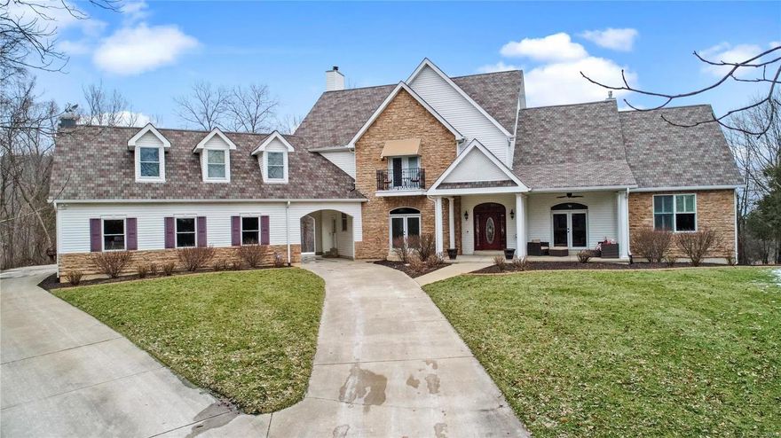 Incredible opportunity if you’re looking for privacy & a Luxury estate w/ 2 properties. The primary residence has over 5900 sq/ft of living space, 30 acres complete w/ a 2 acre lake, stable & pastures along w/ gorgeous views that can only be understood by seeing them in person. The pictures don’t capture the true beauty, the home is incredible & has been meticulously maintained! This property itself not only offers privacy, you’ll also enjoy amazing hunting & fishing w/ your own stocked lake. Inside the home you’ll find beautiful hardwood floors through-out, cathedral ceilings, gourmet kitchen with hearth room, private sitting room over looking the property and an enormous family room in the lower level. Every bedroom is its own master suite & boasts a luxurious bathroom w/ Jacuzzi tub, separate shower, massive walk-in closets & breathtaking views from every window. This property is truly one of a kind! There’s also a guest home and additional land that can be purchased.