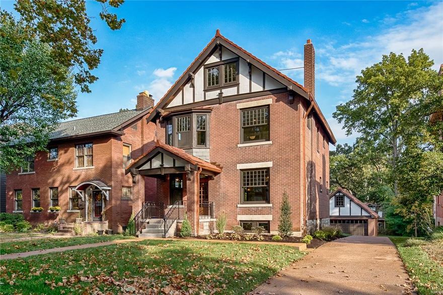 Perched next to million plus homes, this effectively new Craftsman beauty with an inviting front porch, handsome tudor face and level front yard is without doubt the one! Step inside and you are blown away by the new interior and open floor plan! Stunning entry foyer with guest bench, turned stairs and art glass window. New first floor 1/2 bath! Formal room with fireplace and full wall of windows is ideal for living or dining space. The entire back of the home encompasses a gathering room with Chef's kitchen opening to a spacious living area with built-ins, deck access and view of the HUGE back yard. Just built oversized two car garage with walk up attic is beyond belief. Second floor offers a master suite that rivals those in any million plus home with lavish bath and enormous closet.  Secondary bedrooms are large and sunlight filled and share a stunning hall bath. Third floor suite with full bath comprises the whole floor and fits any need. Nanny? Clean basement! Near Everything!