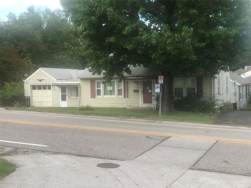 Great opportunity to own this 2 bedroom, 2 bath ranch style home in South County!  Great project for investors or first time homeowners to make it your own!  There are 2 driveways and 2 entries in front for convenience!  This one is priced to sell.  Close to schools, highways and restaurants.  Don't sleep on this gem, lots of potential and possibilities with this home.  Schedule your showing today, as this won't last long!  This property may also be marketed via an auction event at https://www.hubzu.com (void where prohibited).  The seller will review offers submitted through the auction site as well as the listing agent. SpecialListingConditions: Possible Auction