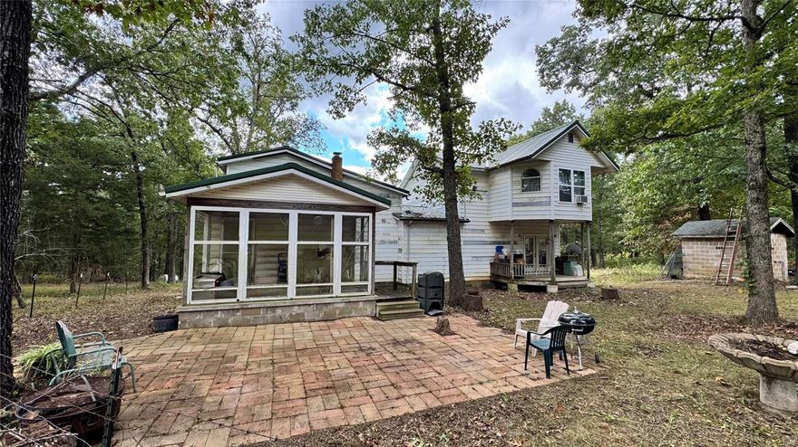 Escape to Your Secluded 20-Acre Oasis, discover the ultimate in privacy and tranquility. With no neighbors in sight, you'll feel a world away from the hustle and bustle of daily life. Immerse yourself in nature, enjoy the wildlife, perfect for the avid hunter. Property has well and septic systems, offering independence and sustainability. Recent upgrades include a metal roof and a electric HVAC system, ensuring comfort all year round. The home has a partial basement under the main living area, with a crawl space beneath the rest of the residence. The main floor is perfectly designed for everyday living, with primary bedroom and laundry facilities. Home has Vinyl Plank flooring throughout. Home currently uses 2 window units for cooling, the home is already in place to easily install central air conditioning for ultimate comfort. Located near the Anthony's Mill lake community, this property offers the perfect blend of seclusion  recreational amenities. Schedule a viewing today!