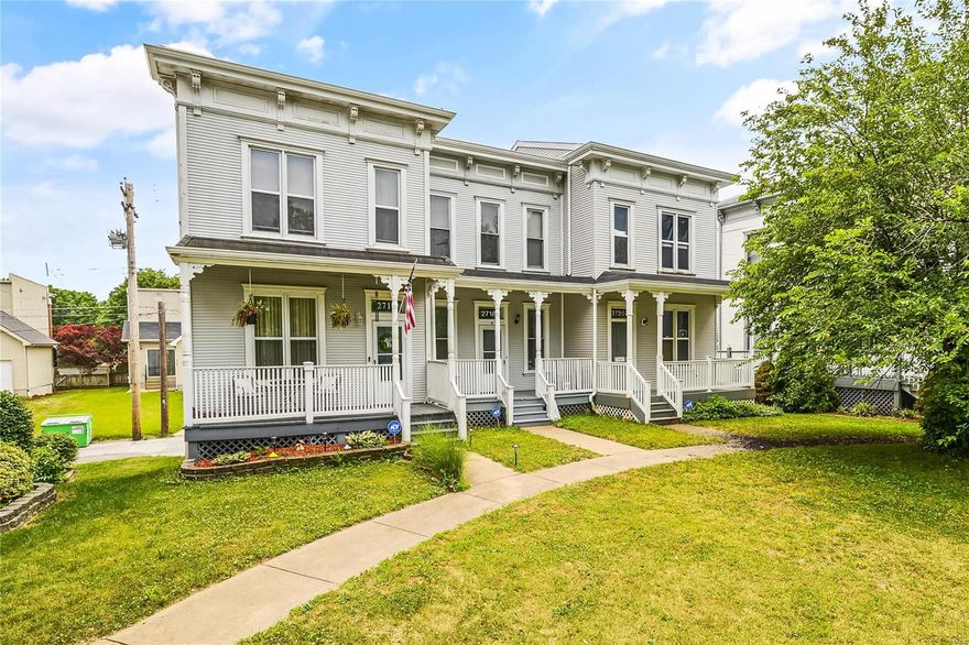 Location, Location, Location!!  Sweet 2-bedroom townhouse, fee simple, in the sought-after Gate District. Kitchen and baths updated in 2020.  Rarely do you find a home in the city with an attached (tuck-under) garage, this is your lucky day!! This home has a large master bedroom with a lot of closet space for you fashionistas.  If you enjoy a walkable lifestyle here you can take a quick stroll to Lafayette Square Park, SSM Cardinal Glennon, and many eateries!  Enjoy a glass of wine or cup of coffee on the good size front porch that overlooks a nicely landscaped common area.  Investors add this easy-to-rent home steps from SLU or perfect for owner occupant.
Showing with accepted offer only, unit is tenant occupied.

New HVAC installed 7/9/23