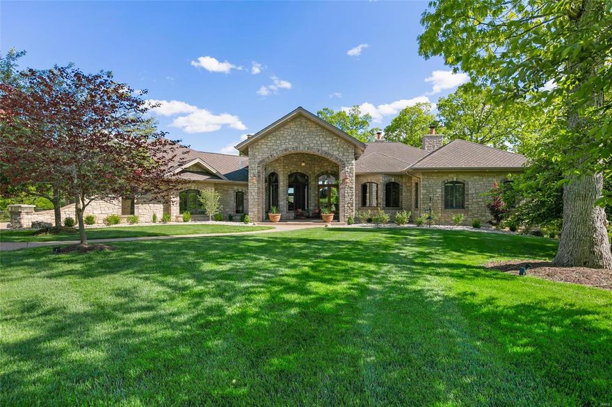 This stunning home in Summit Estates features Custom Finishes throughout. Cherry Cabinets adorn the Oversized Kitchen Island while the Breakfast Room spans the Beautiful Country Landscape & Veranda! In the Master BR, cozy up to a 2-Sided Fireplace shared with the Master Bth which includes His/Hers sinks, Jacuzzi Tub, Separate Steam Shower & more Closet Space than you can imagine. Floor-To-Ceiling Windows lead you to Full Basement, Wet-Bar, FP, Media/Game Room, 3 Large Bedrooms and Tons of Storage Space incl. a Safe w/Fort Knox Security Door!  The Basement opens to a Gorgeous Paver Patio with Built-In Grilling Station & Firepit. Three Garage Bays are every Homeowners Dream with Insulated, Heated Workspaces & Tandem Parking for up to 6 vehicles! Additionally, there is an RV Bay & 2nd Tall Bay on the Lower Level for Super Storage needs. Special features incl Lawn Irrigation System, Sonos Stereo Surround Sound & Prof Exterior Lighting. New Landscaping/Edging is Gorgeous! Too Much To List! Additional Rooms: Mud Room