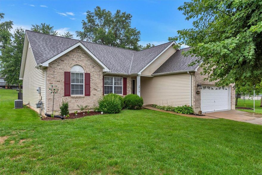 You don't want to miss your opportunity to own this beautiful 3bed, 2 bath ranch home located in a cul-de-sac. You are instantly welcomed into the home with the vaulted ceilings, natural lighting and neutral paint throughout. Off the kitchen is a nice size deck for sitting back and relaxing while overlooking the half acre level lot. Home has a fenced in area and a storage shed out back. The generous sized master suite has vaulted ceilings, walk in closet, double sink, tub and shower. Downstairs in a full unfinished basement ready for your own personal touches.