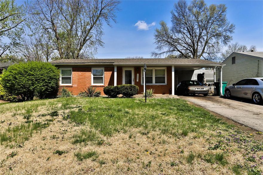 Charming brick home in a wonderful neighborhood with 3 bedrooms, 1 1/2 baths, living room and bedrooms (with hardwood floors), eat in kitchen, large family room - new roof (2016) vinyl tilt in windows, central air, all kitchen appliances included (stove, refrigerator, dishwasher).  Carport with nice fence yard  Currently tenant occupied till end June at $925 per month.  Perfect for a buyer looking for a home at an affordable price or an investor wanting to invest in themselves through real estate.  Also available and included in a package - 10 homes in the neighborhood.  Purchase 1 or more.