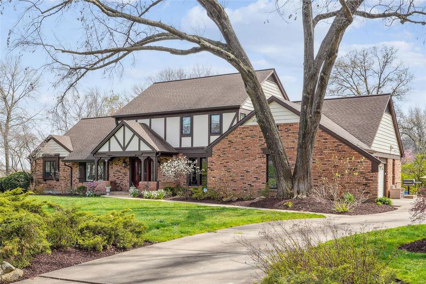 Welcome to your dream home with swimming pool and lovely outdoor space! Nestled on a beautiful one acre level lot, this stunning property offers luxury and convenience. Enjoy easy access to all amenities in this prime location. Inside, discover 5 bedrooms, including 4 spacious ones upstairs. The home features new Andersen Renewal windows and engineered wood flooring on both levels. The custom kitchen boasts a wood-top center island, two ovens, two dishwashers, and a Viking gas 6-burner cooktop. The home also includes a large laundry room and an office office near the primary bedroom, which has a luxurious en-suite bathroom with dry sauna. The walk-out lower level is an entertainer's paradise with a media room, game room, recreation area, exercise room, custom oversized wood bar, and three storage areas. The home also features a whole house generator and solar panels at the rear, ensuring energy efficiency and peace of mind, and the 3-car garage comes with two electric car chargers.