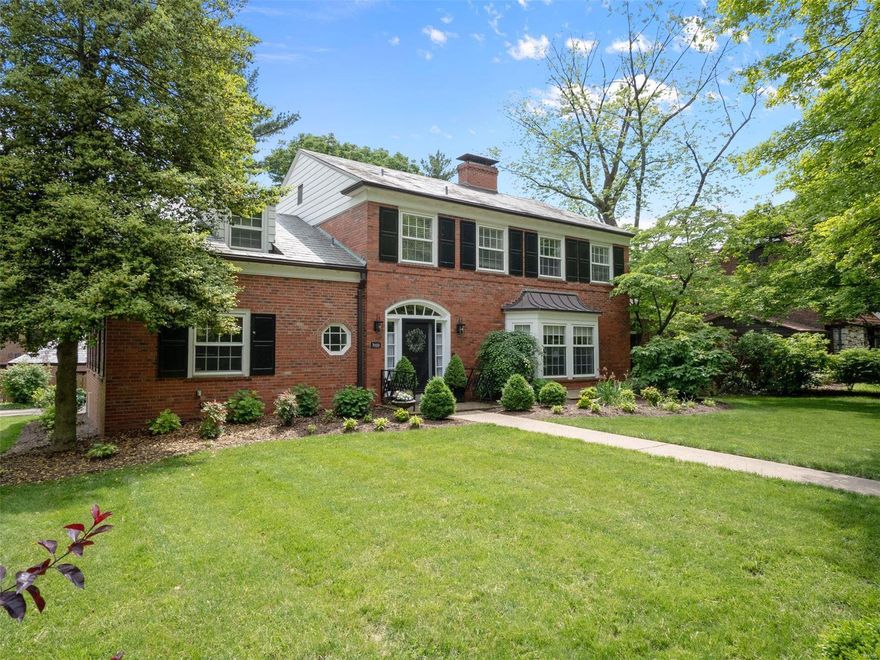 You'll do a double take! He is that good looking, well built and confident. An ideal blend of architectural balance and interest situated on a level large corner lot within strolling distance to the elementary school, chic restaurants, and parks. Incredible floor-plan with large rooms and circular flow on the main level. Private office/den or possible fifth bedroom sits apart from the main rooms for privacy and or ideal at home dedicated work space. Updated kitchen with cozy eating nook opens to large back yard and dining room.  Great potential to open the kitchen and dining room to create a huge gathering area. Living and dining have bay windows offering gorgeous views of the gardens. Living room with built ins and ample space for your baby grand! Vaulted family room with direct access to incredible patio space. Master suite is enormous with great potential. All bedrooms have direct access to a bath. Lower level recreation room with fireplace and full bath. Quick close available.