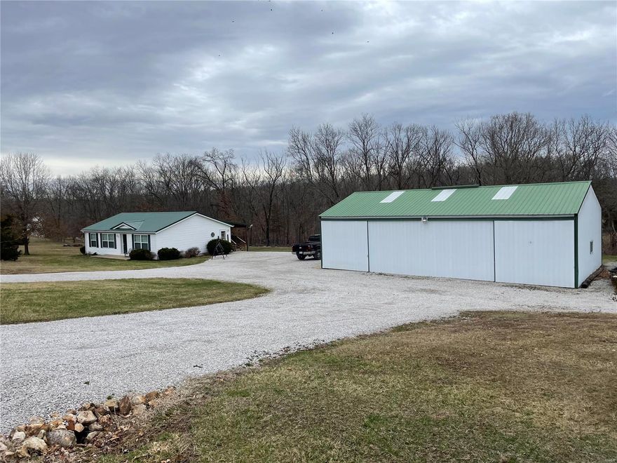 Location, Location, Location! This property definitely has all that and so much more! Just a 1/2 mile south of the Landing waterpark and only .2 of a mile from Spalding boat ramp and beach entrances. Ok enough about location, this property could sell itself in any location. The home with 3 bedrooms and 2 bathrooms is as well taken care of as you will find. Numerous updates such as all new flooring throughout, new oak kitchen cabinets and stainless steel appliances. New siding, shutters and windows all added in 2018. Zero maintenance metal roof 2017. Many more updates too numerous to list. The covered back deck is a sure bet to be a favorite place to relax and enjoy! The 30x50 pole barn with full concrete and LED lighting is super for storing your boat, camper, your friends boats, etc. Lots of quality dry storage! Lots of room on the property for the kids to run and play, including a custom built treehouse! Come take a look at this beautiful property, you will be glad you did!