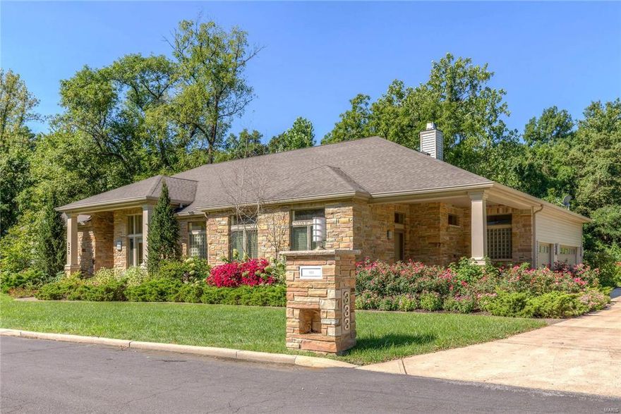 Spectacular understated custom home exudes taste, style and ease of a casual lifestyle.  The relaxed ranch retreat has the utmost privacy overlooking Malcom Terrace Park and has incredible landscaping with a pond and flowing water at your back door.  12 ft. ceilings overwhelm as you enter the great room, entry, and dining area and tall ceilings throughout the main floor.  Gourmet kitchen with Wolf and Subzero appliances opens to hearth and breakfast room and an enclosed outdoor kitchen. Upgraded details are everywhere from back-lit onyx countertops in the powder room to dramatic stone fireplace, heated slate floor in sun room, huge master shower, cove lighting, 2 offices with built in cabinetry, sound system, zoned geothermal HVAC, wine room, generator and fitness room!! 3 Bd w/3 Full BA and 2 half BA on main floor-one with private entry, and additional bed, bath, and family room in lower level.  An amazing opportunity to own an incredible property!