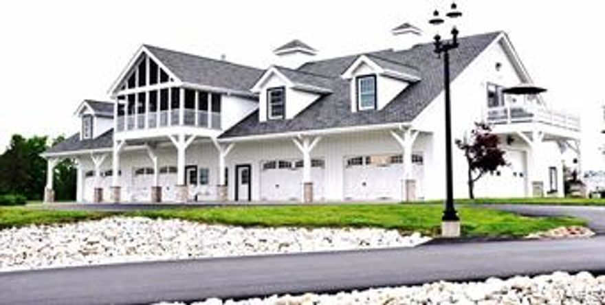 Carriage house, 10 rooms in the upper living area. Designed  for 7 bedrooms each w/a private bath, all rms wired for ceiling fans, Master bedroom  has 10'6 ceiling, wood-burn fireplace, walk-in closet and sliding glass doors to 10 x 21 deck overlooking north end of property. Wood burn fireplace in Family rm and living rm. Special features include some vaulted ceilings, some wood flooring, some carpet, 3- decks one of which is screened in, overlooking different areas of the property .Lower level will house up to 14 cars, has work out area, 10x10 sauna made in Finland, and full bath.  7200sq. ft. machine shop which includes 1362sq. ft. 3-bedroom apartment. Great fishing in the 7 acre and 1 acre lakes, with fountains, includes cleaning station and boat ramp. 10,000+ trees planted by the owners, 2+ miles of road within the fenced 100 acres. Covered bridge, bridges with seating areas for those nature watchers, and a helicopter pad.  Too many features to list.