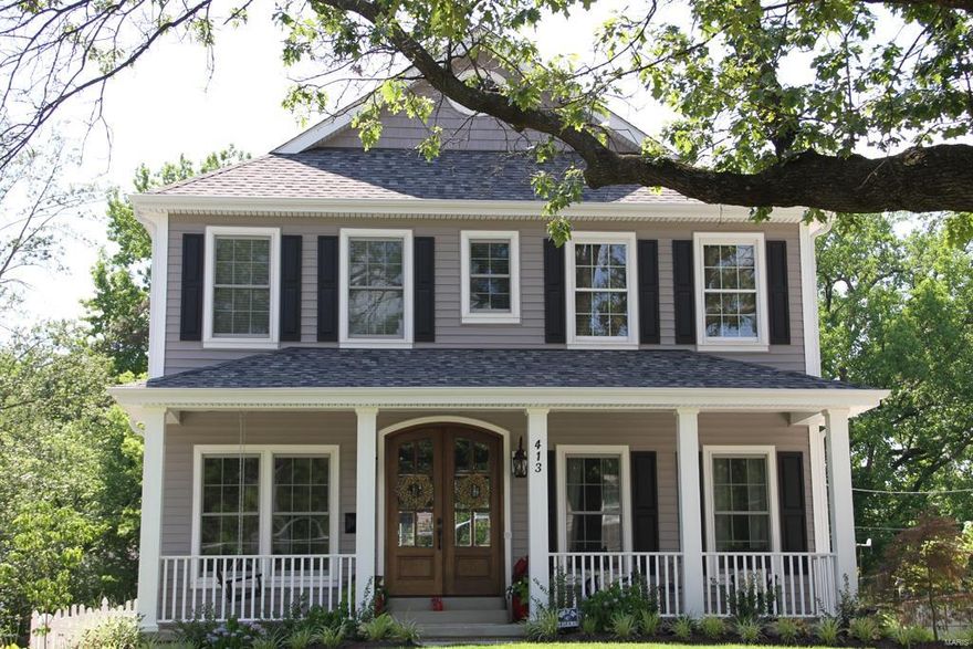 TBB - An EXCEPTIONAL value in Kirkwood! An AMAZINGLY DEEP LARGE PRIVATE LOT walking distance to downtown Kirkwood.A NEW 2 story 5 bedroom/4.5 bath custom built Lewis Home w/3 Garage spaces either detached or attached -your choice! 9' 1st floor ceilings + hardwood floors & custom trims throughout. Gourmet Kitchen w/custom cabinetry,granite counters,SS appl.,& a LARGE island w/overhang seating for 4.Double Front doors open to a spacious Foyer.Private 1st floor Office to facilitate a work at home professional.Custom trimmed DR leads to a Butlers Pantry plus a Gourmet Kitchen & Brkt Rm that opens to spacious Fam Rm  overlooking a very private deep backyard - does not back to another house!Mudroom w/cubbies is the dump zone coming from the Garage.Master suite w/spa-like Master bath w/Lg tiled Shower,dual vanities,ceramic flooring & HUGE walk-in closet.3 LARGE 2ndary bdms w/Jack n Jill bath & ensuite bath.2nd floor Laundry room.9' pour LL w/ HUGE Rec Rm,5th bdrm w/ egress & full bath.Hurry! Additional Rooms: Mud Room COOL: 14 SEER+