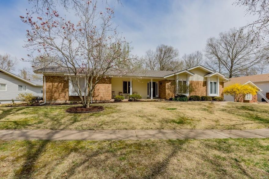 Stunning ranch situated on.35 acre lot w/4 Bd, 2 Bth, 2900+ sq ft of living space, including the finished LL! Dining Rm, chair rail & hardwood floors. Living Rm w/hardwood floors! Open Kitchen w/SS appliances, white cabinetry, custom backsplash & picture window over sink overlooks large screened in porch & pool! Vaulted Great Rm w/gas FP! Master Suite w/3 closets & updated full Bth. Main Floor features 3 add’l Bds, all with plenty of space & frieze carpeting, an updated hall Bth, plus hardwoods throughout most of main living area. LL Family Rm, large Rec Rm & bar area, plus plenty of unfinished storage space! This home boasts an amazing pool w/diving board! Location could not be better – close to restaurants, shops, hospitals, and schools, with easy access to major highways!