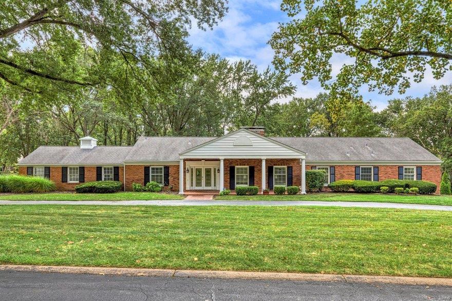 Welcome to this stunning ranch in picturesque Frontenac with over 5000 sq. ft of finished space!It's nestled on a private acre with an inground pool, incredible patios and plenty of greenspace that’s perfect for outdoor activities. Covered front porch leads to entry where you’ll notice the recently refinished hardwood flooring and new paint throughout! Main floor has 4 spacious bedrooms and 2.5 baths, large family room that’s open to the kitchen and enormous screened porch that overlooks pool and yard. Kitchen has tons of cabinets, new cooktop, double ovens, ice maker and wine fridge. 3 car oversized garage has great storage with cubbies! Lower level is huge with new carpeting and 2 recreation rooms with one exiting to the pool area. There are 2 more rooms perfect as offices or sleeping rooms and an exercise room. Two full baths, one ensuite and the other close to the pool door. Pool has new heater, pump and filter. Both fireplaces have new liners and chimneys recently tuckpointed. Additional Rooms: Mud Room