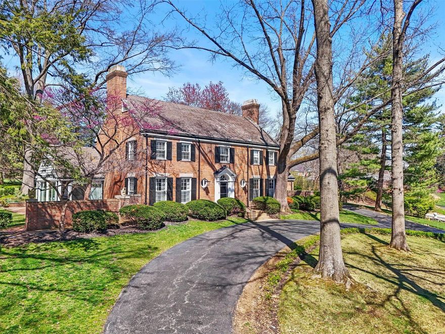 Much like her owner of the past 40 years, 3 Greenbriar Drive epitomizes beauty and grace. From the moment you enter the foyer with a curved staircase, the love and attention to detail is apparent. The well appointed living and dining rooms are perfect for entertaining while the sunporch and study are inviting and cozy. Offering traditional charm with modern convenience, the  kitchen leads to the private patio. Also on the main level is a guest suite. Upstairs, the primary suite boasts a stylishly laid out bath and includes a closet that could be converted back into a bedroom. Two additional bedrooms and full bath complete the upper level. From the top (a walk-up, full ceiling height attic) to the bottom (a finished basement with a fireplace and full bath), this home offers all the space you need.