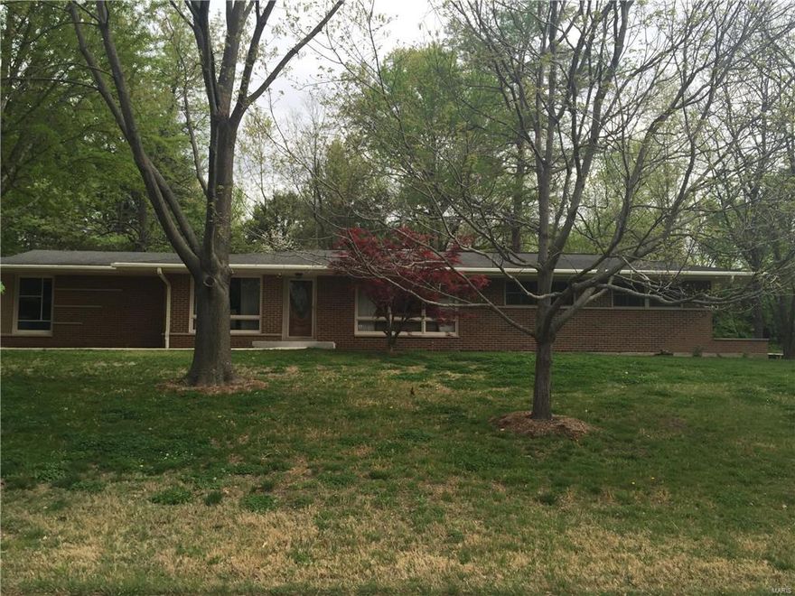 WELCOME HOME! Back on Market, come see the awesome updates!  You'll fall in love w/this open & spacious 3 bedroom ranch in desired Ladue School District.  Plentiful windows allow in natural light & beauty. Main floor includes a full master bath & second hall bath plus a third bathroom w/shower in lower level-perfect for company! The kitchen is a delight with a generous amount of prep space and custom cabinetry with sleek pulls.  Notice the stainless brand-name appliances and DOUBLE oven for your convenience! There's even space for a wine cooler. Lower level includes a huge cedar closet plus a wine cellar (not shown in photos). A significant portion of the home has fresh, modern paint tones and the gleaming wood floors extend through much of the living space.  Fresh carpet is featured in the family room. There's also a work room off the garage-a great place to store your tools and gadgets. Envision warmer days while enjoying a huge deck. A perfect place to call home and entertain from!