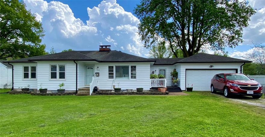 GREAT LOCATION...This Ranch Style 3B/1B Home sits on a tad bit over 1/3rd of an acre and is located just minutes away from shopping, restaurants and more.  As you enter the entry foyer, you're steps away from the well lit living room.  When entering the kitchen, you can decide whether you'll use it as an eat-in kitchen, or possibly use the additional breakfast room.  Down the hall is a full bath and three nice sized bedrooms.  The breezeway can be used in many ways.  The current use is the laundry room, mud room and 4 exit doors, including the kitchen, front and back of house, plus, to the oversized one car garage.  The full walk up lower level has plenty of room for storage or an open canvas for you to create your way.  You'll especially love the deck, with a ramp, that overlooks the large level fenced-in backyard for all your family gatherings.  For your convenience, the seller has already obtained a Clear Occupancy Report.  The only thing missing is YOU! Additional Rooms: Mud Room