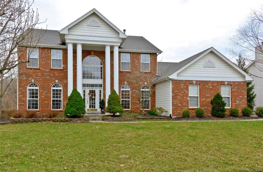 Open House Saturday 11am-1pm.  Beautiful 4 bed 5 bath in the desirable Wilderness Trails subdivision. This home boasts over 4,250 square feet of living space! Large windows let light pour into the huge living area on the first floor which includes a hearth room, breakfast room, and kitchen equipped with stainless steel appliances. A vaulted ceiling compliments the hearth room featuring one of the three gas fireplaces. Outside the hearth room is an enormous deck overlooking an amazing backyard. The finished walk out basement features a stacked stone fireplace, bonus room, full bath, wet bar, and a covered patio for more outdoor entertainment space. Enjoy the peaceful private view of abundant wildlife or catch fish in the year round spring-fed stream running through the common ground. Upstairs features a gorgeous master suite complete with a beautifully refinished master bathroom and customized closet. A three car garage, irrigation system, professional lighting and a security system. Additional Rooms: Mud Room