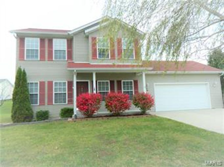 USDA APPROVED!! 0% DOWN!!! MOVE IN READY!!  Modern, clean, and well maintained…This 2-Story home offers 3 bedrooms, 2 baths, and a 2 car garage with an extended driveway for extra parking.  The house feels spacious thanks to the open floor plan on the main level where you’ll find an office or den for your work or leisure. You have the bonus of main floor laundry and a partially finished lower level. There is also a HUGE patio which makes the neighboring community pool feel like your own…all the fun and none of the maintenance!! Come by and check it out today!!