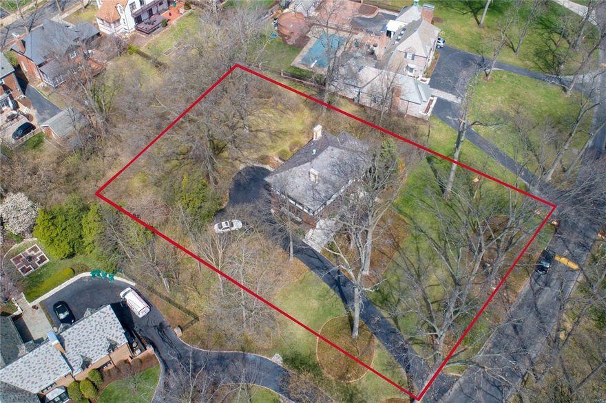 Don't pass up this opportunity to build your dream home on Carrswold Drive called "One of America's most beautiful streets." A prime location in one of Clayton's most desirable neighborhoods, with mature trees, .93 lot size 161 x 256, across from a park like setting which is common ground. A stellar location, world-class setting and building opportunity that is VERY rare.  Just 2 blocks to Starbucks. Grab coffee, walk or bike down Wydown Blvd. to Forest Park, (rated #1 Nationally of all City Parks by CBS; museums, golf, The Boat House, Steinberg Ice Rink.) Libations @ sunset at Bar Les Freres or Fine Dining at I Fratellini, both walking distance. Home is occupied and please do not disturb the Seller.  All appointments to walk the property must be made online.