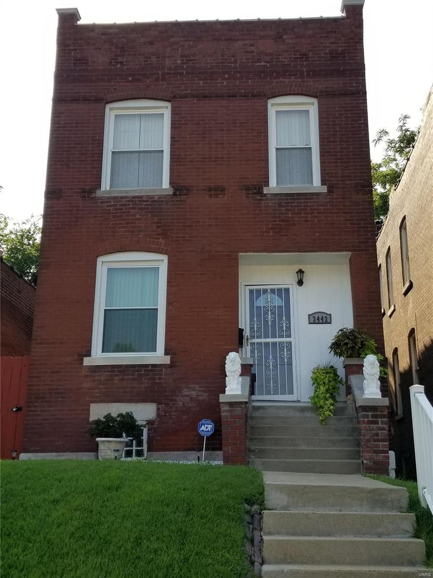 Rehabbed two story brick home.  First floor features living room, dining room/family room, full bath and kitchen.  The kitchen includes stainless appliances and custom cabinets.  Second floor has two bedrooms and loft/bedroom area.  You can access the upper deck from this level.   Home has storage galore - with walk in closets throughout the home (four total).  Both full baths have updates, upper level bath has been completely remodeled.  Both furnaces and air conditioners have been updated.  Backyard has off street parking and is enclosed with a wood privacy fence.

Seller will assist with down payment and/or closing costs.