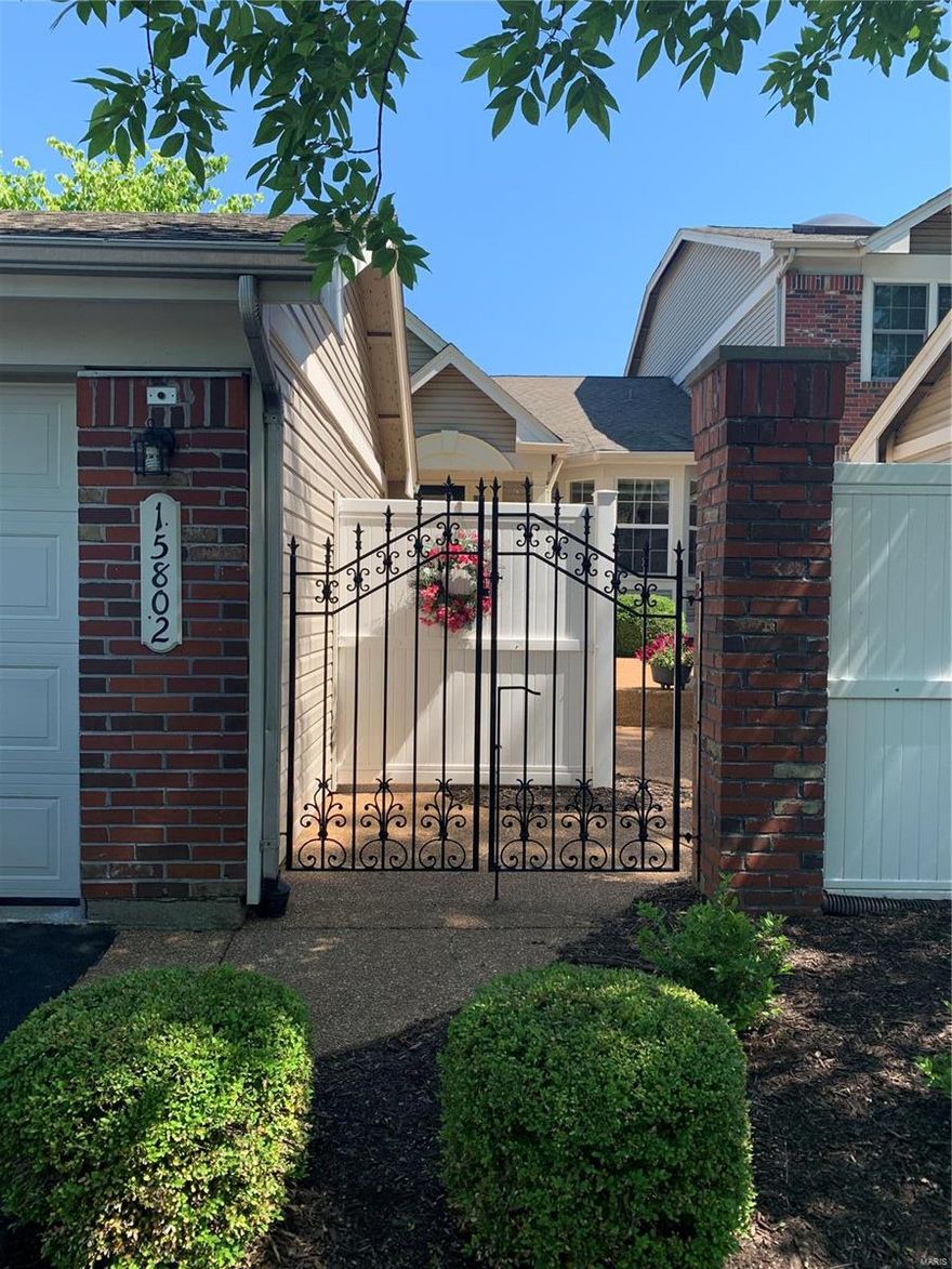 1700 Sq Ft of living JUST on MAIN LEVEL! NEW CARPETING ~ NEW LUXURY VINYL TILE ~ FRESHLY PAINTED MAIN LEVEL ~ NEW WATER HEATER ~ NEW LIGHTING & CEILING FANS in 2020! SS appliances in kitchen.Plenty of cabinetry in the eat in kitchen with walk-in bay window perfect for your table & chair set. Large 2 bedroom 2 bath RANCH condo open floor plan with vaulted ceiling in living room. All neutral palette throughout. Hardwood floor entryway with large coat closet. Living room has fireplace flanked by french doors that open deck. Master bedroom en suite has a walk-in bay. The lower level is finished as well which allows for even more livable space. Sliding glass doors and window let in ample sunlight. Also on the lower level is a spacious workshop or craft room & plenty of storage room with shelving.The front courtyard is nicely landscaped & has a wonderful aggregate patio.This condo has been meticulously maintained by owners. Alot of home in Chesterfield. Additional Rooms: Workshop/Hobby Area Location: Ground Level