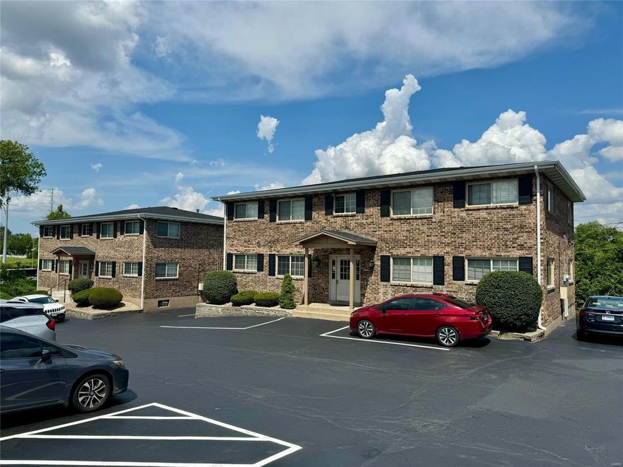 Welcome to the Residences at Leeshores Lane. Turn key, well maintained 28 unit complex located in highly desirable South County, Saint Louis. Every unit has 2 bedrooms and is +/- 1,200 sqft (tax records).  All seven four family buildings are full brick with pitched roofs and full basements. Roofs and gutters replaced May of 2024.