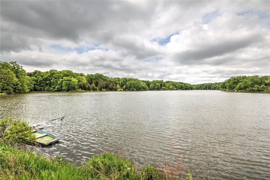 Lifetime opportunity awaits... It's a rare event to SEE a property such as this, much less to OWN such a rare gem! In this wooded 176 acre m/l hideaway you will discover the hidden beauty of a 17 acre+/- Lake! This is truly a recreational enthusiast's dream property with trophy fishing and hunting, mature timber, wildlife habitat, Dry Creek frontage, high ridge tops and meandering valleys. There is an interior trail system that will take you to secluded food plots, salt licks, and bedding areas. This unique property is ideally located just 6 miles north of I-70 in Warrenton Missouri and 35 miles from Daniel Boone Bridge in Chesterfield MO. This property has real possibilities for development potential or an ideal location for a corporate retreat, private estate, or recreational investment property. Showings by appointment only. Lake is shared with adjoining property.