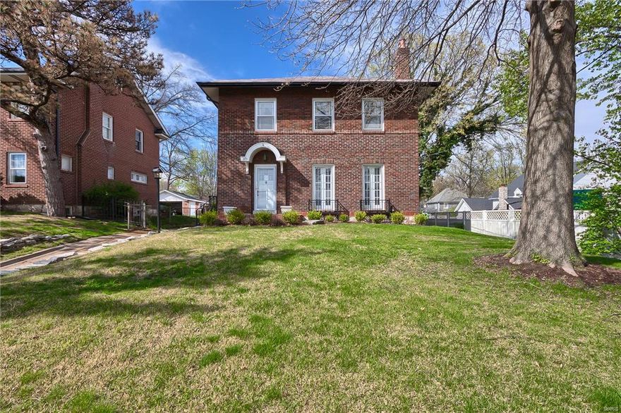 This beautiful Glendale brick colonial has been maintained to the highest degree by the same family for many years. With over 2000 sq.ft.,this 4+ bedroom, 2.5 bath home is located w/i walking distance of downtown Kirkwood. The main floor features a large living rm w/ decorative fpl. , separate dining rm, sunroom w/windows all around creating a casual space overlooking the expansive yard. The kitchen still has the wooden built in cabinets & breakfast nook,however, the convenience of a modern dishwasher, large pantry & stainless sink. A cute powder room services the main floor. Upstairs we have 4 bedrooms, full bath & an office space all w/gleaming wood floors & tons of windows.The basement does have a second full bath,workshop space, & laundry area. Updates include tuckpointing,carpet was installed over wood floors on the main level, new boiler, zoned AC & more.The level fenced yard does have a turn around pad, 2 car garage & plenty of space behind the garage for gardening or playing. Additional Rooms: Sun Room