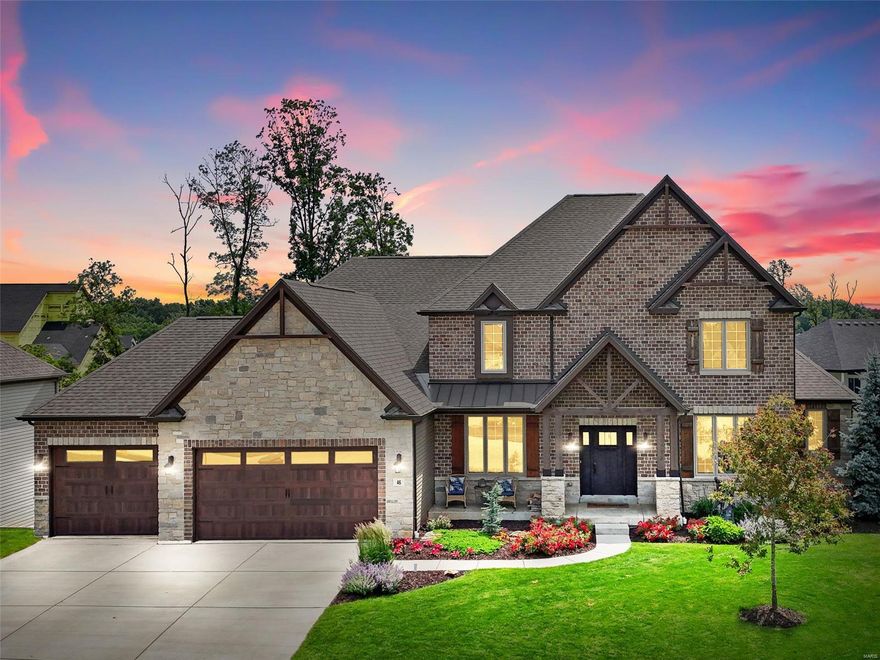 Welcome to luxury living at it's finest in this custom built home located in Shady Creek Subdivision. This home features 4 beds, 5 baths with a 2nd story entry foyer, floor to ceiling stone fireplace and a wall of windows immediately capturing your attention upon entering. Upgrades galore including a chef's dream kitchen with double ovens, gas cooktop, granite counters and huge center island. The main level master suite boasts his & her separate vanities with a soaking tub & large shower.  An upstairs loft, 2 spacious bedrooms each with closet connected by a Jack and Jill bathroom plus another spacious bedroom with private bathroom completes the second level. The finished basement adding 1,649sqft approx. is complete with a bar top, add'l full bathroom, ample storage and a walkout area featuring a stamped patio. The covered deck with knotty pine ceiling over looking the lake is perfect way to end your day. The neighborhood has a pool, playgrounds, lakes to fish and nice walking trails. Additional Rooms: Mud Room