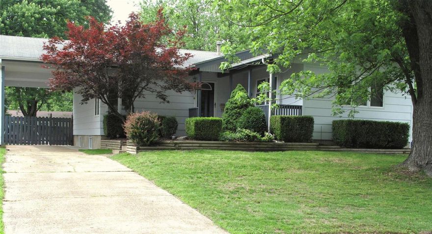 No Showings Until Open House 1-3 PM Sun 6/9/19 .  Welcome to 45 Mercury Dr Ready to Be Called YOUR Home.  Ranch w/over 1600+ SqFt of Living Space, 4+ Bedrms, 2 Full Baths (Yes Each Has a Tub/Shower), Located on .18 Acres in Beautiful Florissant MO.    Come Up Long Driveway to Well Maintained Landscaping that Greets You.  Hardwood Flooring Welcomes You at Front Door & Runs Throughout Most of Home.  4 Bedrms on Main Floor.  Finished Basement Offers Additional Sleeping Area, Nice Sized Family Room, Full Bathrm, Laundry Rm, Storage Rm AND Workshop/Hobby Area for the Repair/Crafty Enthusiast.  Pella Casement Windows, Recessed Kitchen Lighting, Lots of Closet Space, Attic Fan, Lit Ceiling Fans and More. Owner has Previously Replaced HVAC, Water Heater, Carport & Added One-Of-A-Kind Enclosed Front Porch Gable Giving This Home Eye Catching Charm.  Level Lot Fully Fenced w/Partial Privacy Fence, Shed, Deck & 19' Circular Patio Ready for Pool or Summer BBQ's & Get Togethers.