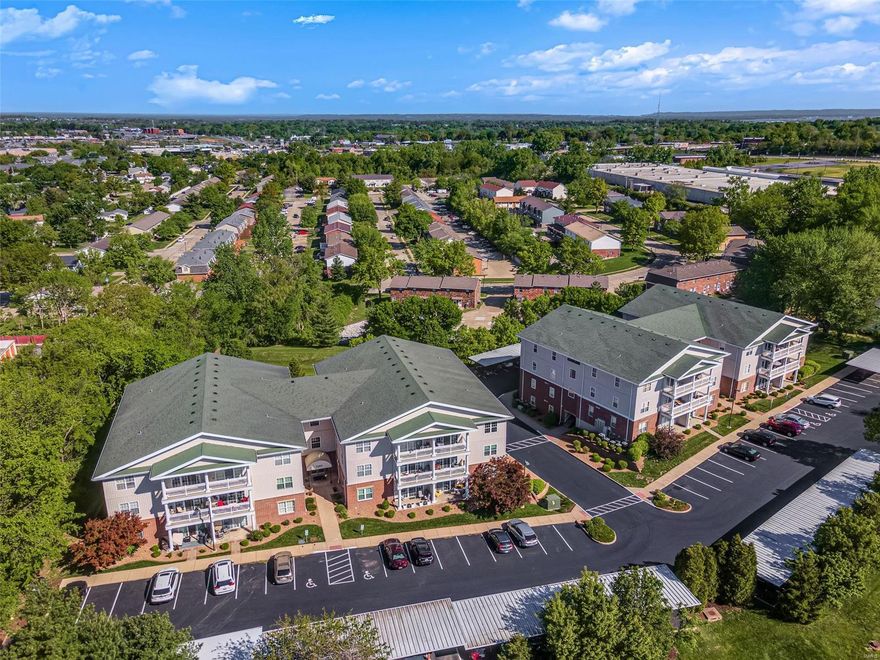 FOR COMP PURPOSES ONLY. Rare opportunity in Greendale Manor!  Carefree condo living in this 55+ Community. Open Floor Plan, Breakfast Bar, Planning Desk, Smooth Top Stove, Micro, W/D, Frig included. 14 X 12 Master Bed has large walk-in closet & Private Bath w Step-in Shower w Bench Seat. Another nice sized bedroom, hall bath & plenty of closet storage. Wide Doorways, Lever Door Hardware, Adult-Height Vanities, Private In-Unit Laundry Hookups, Private Covered Concrete Patio w Treeline Views & EZ Access to Building Elevator. Private Climate-Controlled Secured Storage & Exercise/Activity Rm in LL. 2nd Building LL has a Multi-Purpose Rm for private events w/ Additional Kitchen Area, Computer & Printer, Community TV, and Library with Fireplace. Seating areas inside & outside of the buildings, a BBQ Picnic Area. Unit also has a Covered Carport Space & Additional Guest Parking. HOA fee covers internet, water, sewer, trash & snow removal. HWY 94/70. Location: End Unit