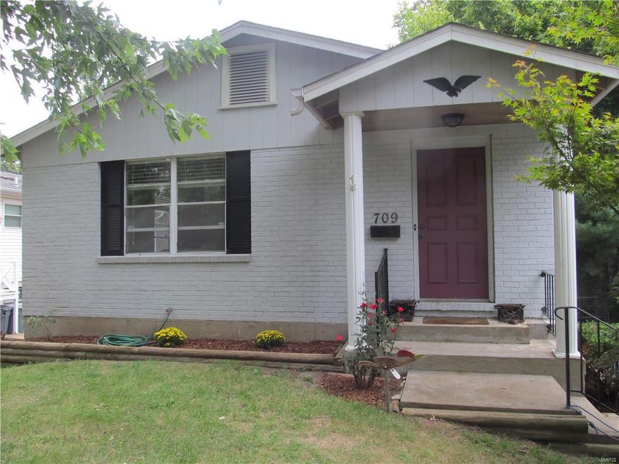 Charming 3 BR 2 bth ranch with 2 car garage. Great location, nice, private, fenced backyard. 2 car garage includes great work space. All bedrooms have ceiling fans. kitchen wall has been opened up to the dining area creating a spacious feel.  Agent is related to owner.