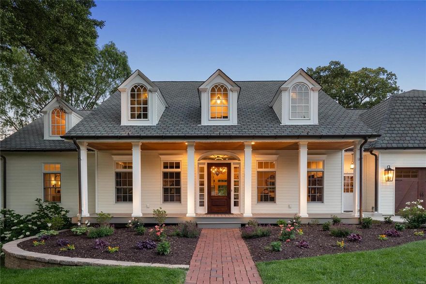 Discover the epitome of elegance in this stunning 1.5-story home in Olivette, w/ 5,000+ sqft on a beautiful 1/2-acre lot! You'll be captivated by the unique charm of this home upon arrival! No detail has been spared from the Bois Chamois European hardwood floors to the 18' stone fireplace, reclaimed wood ceiling beams, hand-painted light fixtures, gourmet kitchen & more! Culinary enthusiasts will be delighted by the custom Rutt cabinetry, quartz counters, marble backsplash, oversized center island w/ breakfast bar, high-end appliances & gorgeous butler pantry! The primary suite offers a lovely private bath w/ marble flooring, dual sinks, tile-surround shower, freestanding tub & walk-in closet w/ custom shelving. Upstairs, 4 large beds, 2 full baths & the spacious laundry rm await! Finished LL is set to impress w/ an entertaining area, workout/rec room & full bath! Don't miss the 4-car garage w/ EV charger! Schedule a showing today & prepare to be captivated by this sophisticated home! Additional Rooms: Mud Room