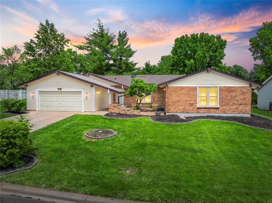 Step inside the serene spaciousness  of this grand sprawling ranch in sought after LSL community with over 4,000 sqft of living space and LAKE RIGHTS!  The open floor plan seamlessly blends living and entertaining. Luxuriate in the warmth of the gleaming wood floors that guide you through a home designed for elegance and comfort.Whip up culinary delights in your gourmet kitchen, boasting large sleek island and granite counter tops along with custom cabinets and high end stainless steel appliances. The Dining area is inviting with cozy gas fireplace and plenty of natural light. Retreat to one of the five cozy bedrooms or music room or explore the expansive finished lower level. Outside brings large level lot with deck for relaxing after a long day at the lake. Hurry this dream home will not last!