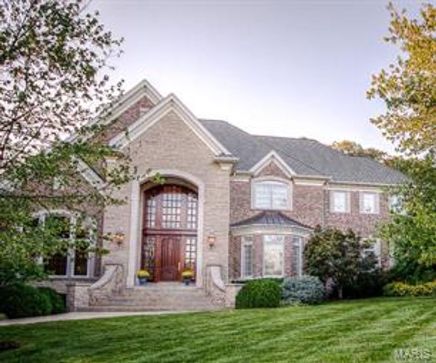 Exquisite custom-built Langeneckert luxury home - Winner of the prestigious Obelisk Award for exceptional achievement in custom home construction from the Certified Builders Guild. Open floor plan with nearly 7,000 sq.ft. of stylish total living area. Spectacular Foyer & Great Room feature soaring 20 ft. cathedral ceilings. Amazing main living area w/ stunning 2-story floor-to-ceiling windows. Terrific kitchen w/ separate hearth & eat-in areas + granite, center isle & stainless steel appliances (all new in 2015). Study features rich cherry wood, custom bookcases, inset paneled walls & box beam ceiling. Spacious Main floor master suite. All other beds are Jr. suites w/ full baths. Sensational lower lev offers over 2000 sq.ft. of entertaining space including wet bar w/ cherry cabinetry, double-sided fireplace, game rooms & media room w/built-in surround sound. Oversized 4 car heated garage. 40 year rated shingle roof. The emphasis on quality in this home is beyond compare. A MUST SEE.