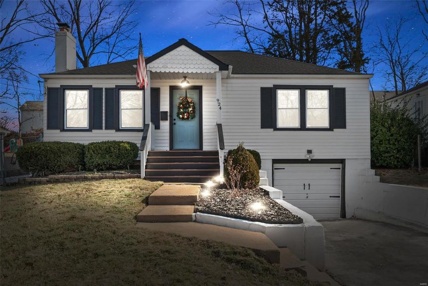 Cozy Kirkwood charmer is ready for someone new to love! The large family room with ventless gas fireplace and custom mantle welcome you into a home that lives larger than it's square footage.  Gleaming hardwood throughout the main floor, with freshly painted rooms, and an updated kitchen with all new appliance and gorgeous granite countertops! The 2 bedrooms are generous in size and flank the full hall bathroom. No detail has been overlooked. The bonus three season room expands your living space and has a mini split for year round use. The back yard is truly an oasis for entertaining and outdoor enjoyment.  Set up a grilling station and make smores around the firepit.  The basement has plenty of room for storage, workout or play area that conveniently opens to the large tuck under garage.  The location is amazingly convenient to all the schools, Kirkwood Park, and all that Manchester Road has to offer. Don't wait to schedule your private showing today! Additional Rooms: Sun Room