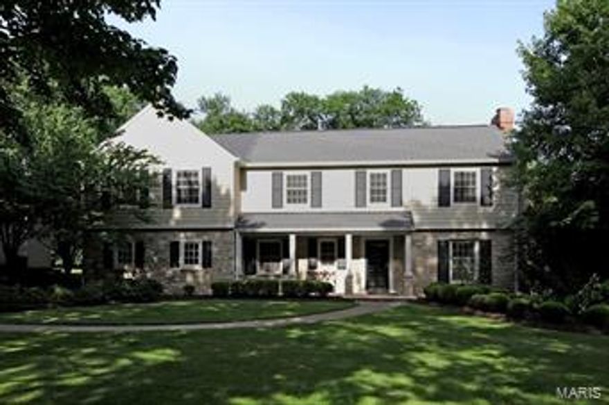 Tucked back in a quiet Ladue neighborhood, 20 Berkley offers a home that has been expanded and renovated to 5 bedrms, 4 full and 2 half baths.  Find an open kitchen featuring granite, custom cabinetry, SubZero and Viking which opens to the breakfast area and family room with fireplace.   A formal living rm with fireplace, din rm with bay window, private office with custom builtins, custom mudrm and powder rm complete the 1st floor.  Upstairs, a master suite with vaulted ceiling and walk in closet, 2 bedrm suites, 2 additional bedrms with Jack and Jill bath, loft area & laundry rm comprise the second flr.  The lower lev with fireplace and half bath is partially finished offering a rec room & more space to spread out.  Additionally, the expansive stone patio walks out to the private back yard.  This home has been completely gutted & rehabbed within the last 10 yr including: hardwood flooring, new electrical, new mechanical, SubZero, Viking appliances & more.  Feels like new construction. Additional Rooms: Mud Room