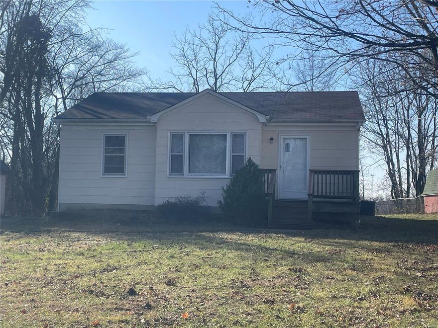 Hard to find these!!    3 bedroom, 1 bath home that's not in a subdivision!!  Hardwood floors, full basement, carport, nice level yard, shed, and more!!  And, close to I-44, perfect for commuters!!  Come take a look today!
