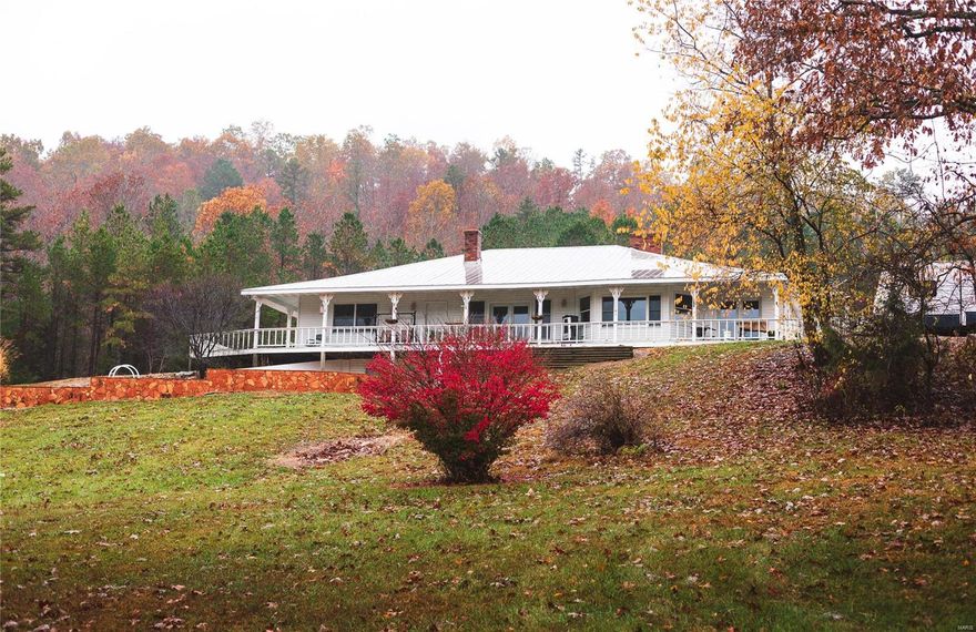 In Texas county along the south fork of Ashley Creek in a protected private and isolated valley hidden from the rest of the world exists 821 M/L acres with a 4,000 sq ft custom lodge style home, several outbuildings and a second guest or caretakers home. The structural features of this property are pretty impressive but the massive amount of timbered acres coupled with the open bottom ground along the crystal clear Ashley creek make this a true sight to see. One of the most unique things about this property is that for over 30 years free range wild whitetail deer have been fed in the same spot at roughly the same time of day in front of the main residence. This property has excellent turkey and deer hunting with miles of trails for ATV or horse back riding. This property would make a great lodge or corporate retreat. It is within close proximity to Montauk state park for some fantastic trout fishing and located just two hours from St Louis, MO.