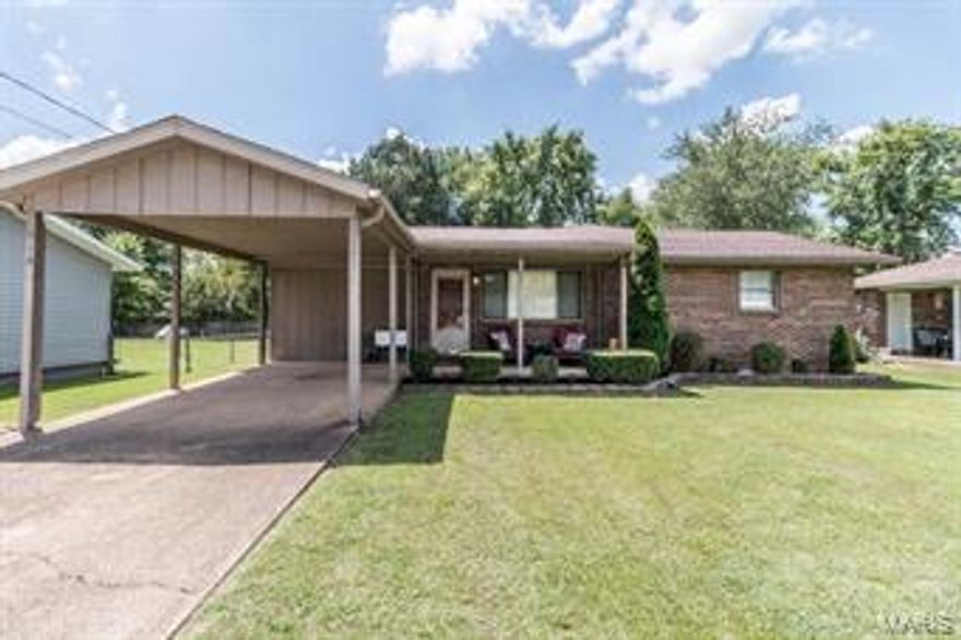 Are you tired of renting? Must see this well maintained home. 3 bedroom, 2 bath, brick home, 1606 sq ft, fenced backyard, outdoor brick patio adjacent to the back deck. Large family room with vaulted ceilings, kitchen with plenty of cabinet space.
