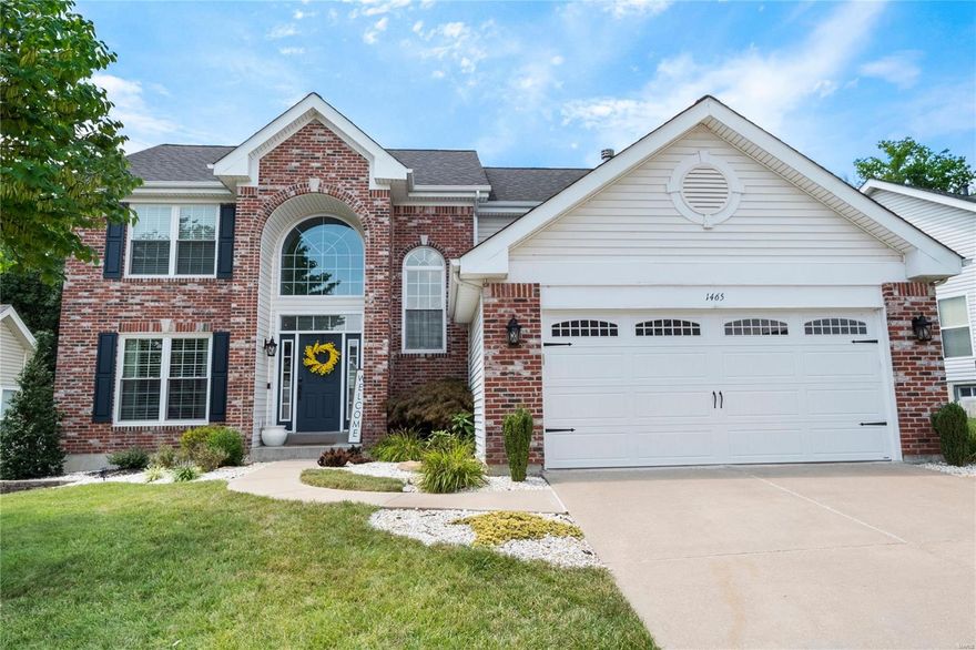 Welcome home to this stunning, newly renovated, home for sale in desirable Rockwood school district! The outdoor oasis includes an INGROUND, GUNITE, SWIMMING POOL! The stylish kitchen boasts custom cabinetry, quartz counter tops, tile back splash, & upgraded SS appliances. Custom built in shelving flanks the  glass tiled gas fireplace in the cozy family room. The vaulted master suite offers granite counter tops, & a separate soaking tub/tiled shower. All bedrooms have custom closet organizers. The hall bath includes a double bowl/elevated vanity with solid surface counter tops. The finished lower level boasts a bathroom, wet bar, rec room, study/play room, & an exercise room. Other interior features include crown molding on the first floor & 4 br's, newer flooring throughout, security system, wall wainscoting, can lighting, & upgraded lighting/plumbing fixtures throughout. Some exterior features include architectural shingles, inground sprinkler system, & a carriage style garage door.