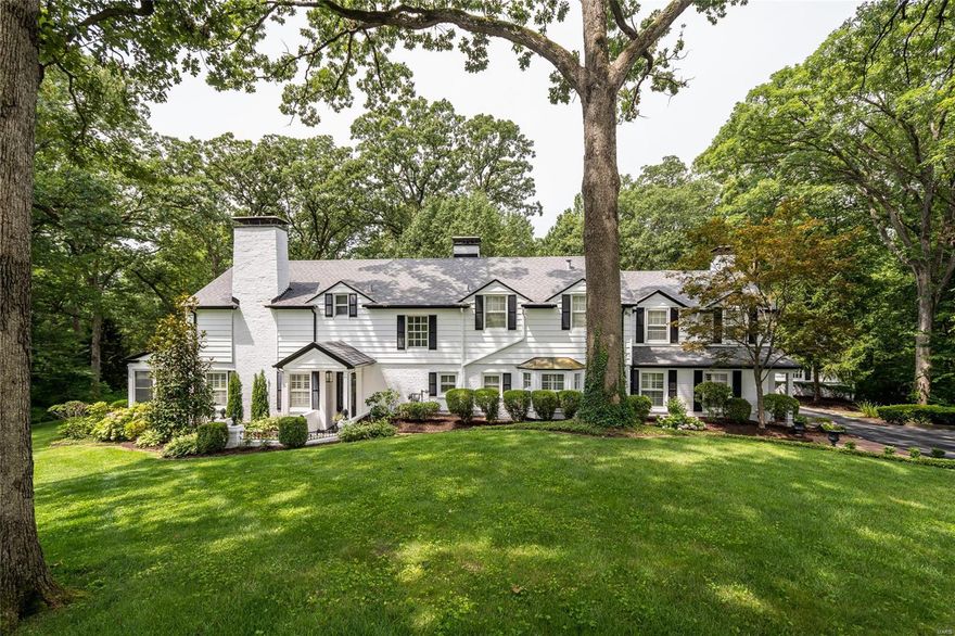 Classic Ladue estate home by renowned architect Beverly Nelson. Located in the highly sought after Oakleigh Lane. The extensive renovations are sure to impress! A gorgeous designer kitchen with beautiful Manhattan quartz island, all new appliances including a gas range, separate refrigerator/ freezer, beverage cooler, two dishwashers and pot filler. Main floor also features heated European white oak flooring, plantation shutters, 3 remote controlled fireplaces and a sun room w/the perfect view of the beautifully landscaped backyard. 2nd floor features hardwood floors, private master suite w/fireplace, walk-in closet, spa-like bathroom with marble shower complete with Kohler rain shower and body jets. Private stairwell and 2 addtl bedrooms each w/en suite bathrooms and custom marble. LL has a bedroom and a full bath. The private, 1.5 acres feature a park-like setting w/a pool, pool house & 3 car oversized detached garage. Rare opportunity in the heart of Ladue. Additional Rooms: Sun Room