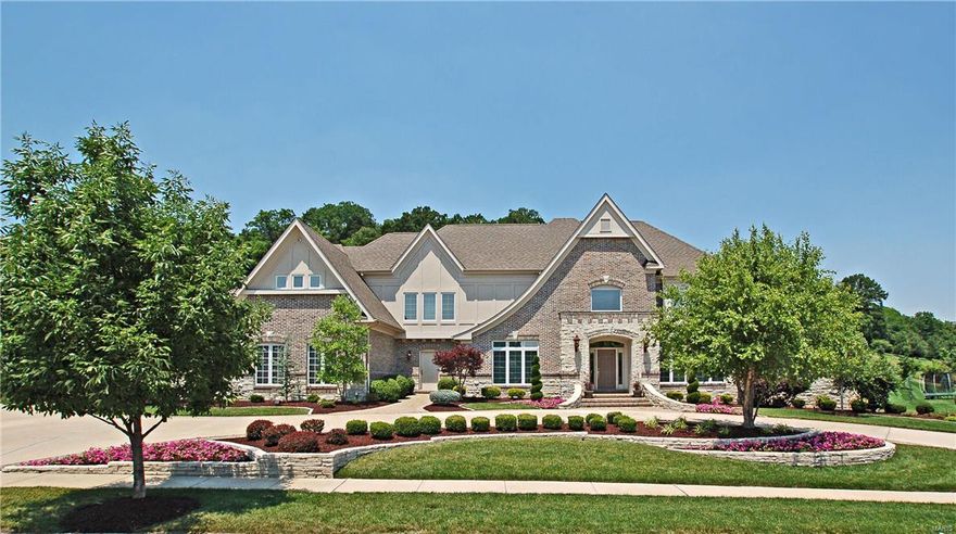 Magnificent describes this 1.5 story home with over 8,300 sf of living space in Greystone on a 1.6 acre lot. 6 bedrooms, 5 full & 3 half baths. As you enter, the 2-story foyer leads you into the 2-story great room w/ fireplace & beautiful built-ins. Wood flooring in the dining, foyer, study & galley. The kitchen is a chef's delight w/ granite counters, Viking appliances, sub-zero refrigerator, 42" maple cabinets, ceramic floors & hearth room w/ fireplace. Front & rear staircase. Master suite is a private retreat with fireplace, wet bar, jetted tub, glass block shower, granite double bowl vanities, his & hers closets, 6th bedroom is suitable for study/bonus room w/ separate venting system. The finished lower level features media room w/ 109" screen, rec room, bar w/ 8 soda system & 2 zone wine storage, fire place, work-out room, 1 full & 1 half bath.  In ground custom Baker pool with dark pebble-tech, cool decking, 3 fountains.  Camera security system, surround sound & Rockwood Schools! Additional Rooms: Mud Room