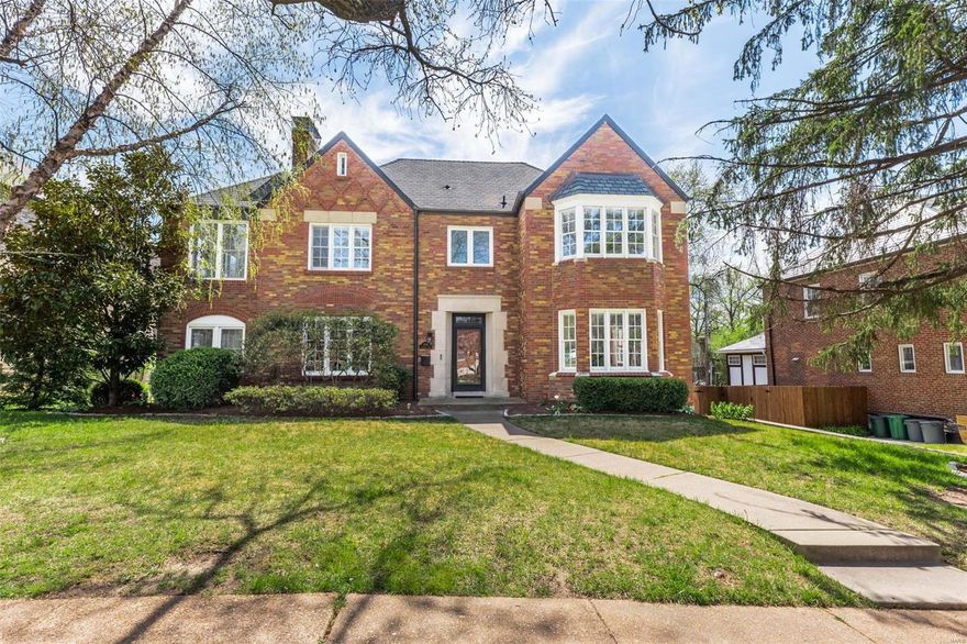 Period architecture, quality of construction and modern living define this stately home in the Moorlands neighborhood.  Custom front door opens to a two story entrance foyer featuring a curved staircase and domed ceiling!!  Recently updated kitchen and breakfast area with tons of natural light, access to the deck, breakfast bar, island, premium granite countertops and commercial range.  The luxurious living room features a gas fireplace, access to the main floor office full of windows (yes there are two offices) and the large screened porch with skylights and Tigerwood flooring.  The second floor features a large primary bedroom with the additional office, walk-in closet and en suite master bath.  Three additional bedrooms and the new 2nd floor bath with 2nd floor laundry.  Recently refinished 8 panel doors throughout, zoned HVAC, new premium shingle roof in 2021.  Finished basement with gas fireplace and mud room and additional washer and dryer.  Clayton living at its finest. Additional Rooms: Mud Room, Sun Room